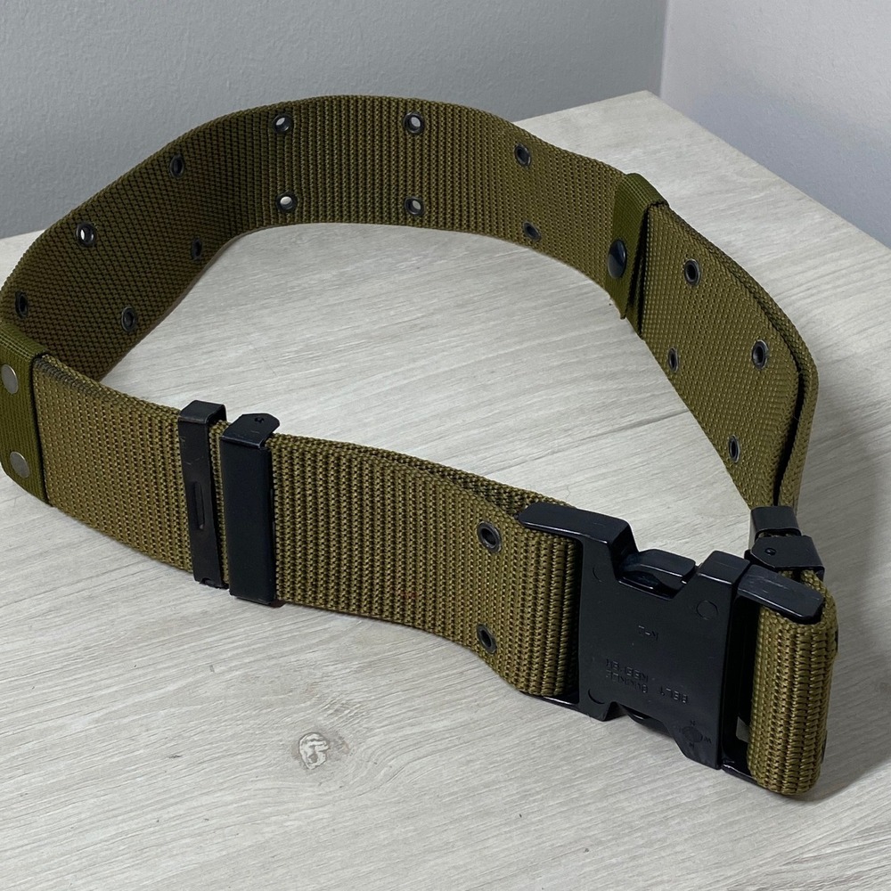 Tactical K-2 Surplus Belt Olive Drab Nylon Utility Belt Quick Release